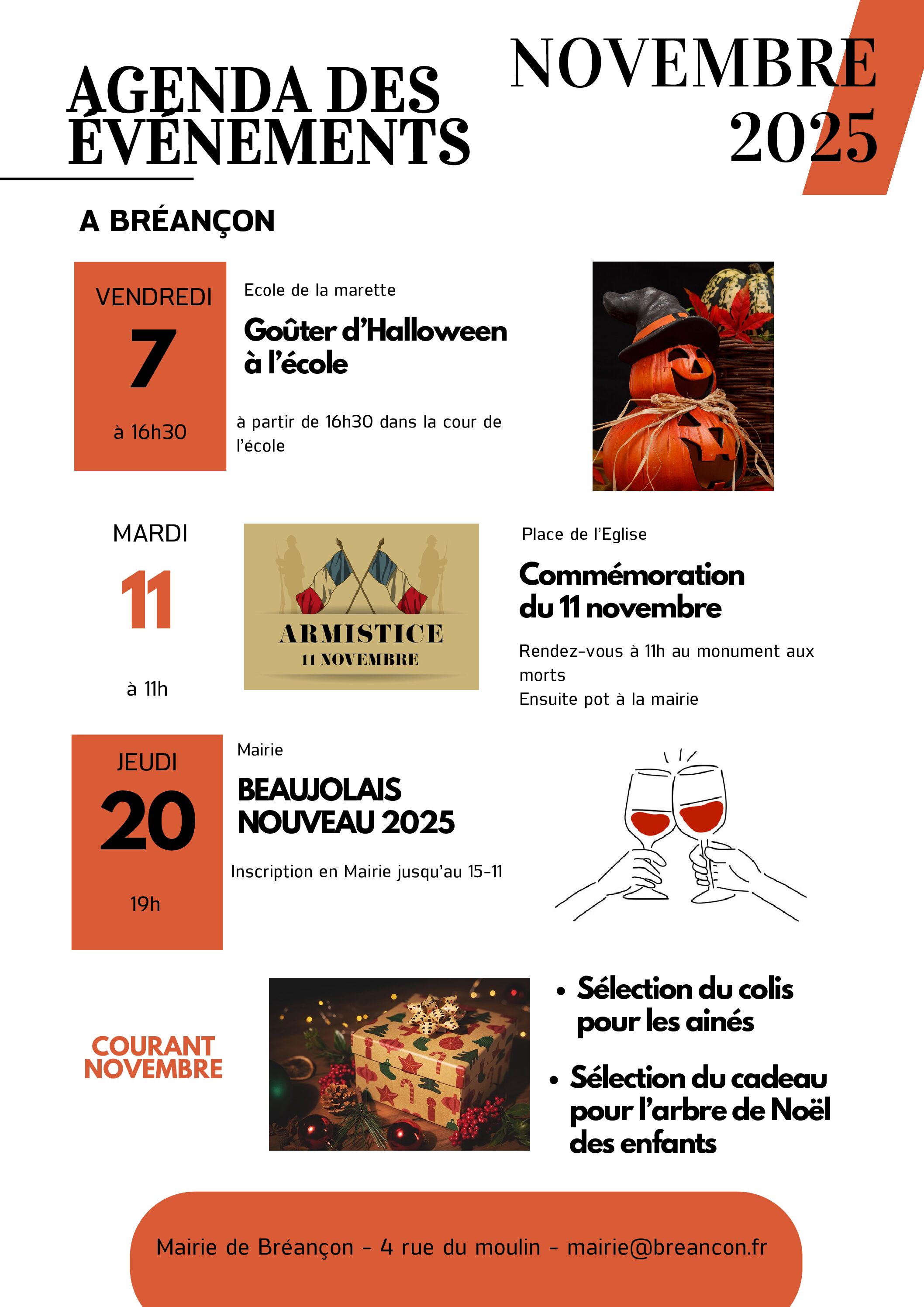 Affiche événement programme de la semaine photo moderne et simple jaune noir (7)