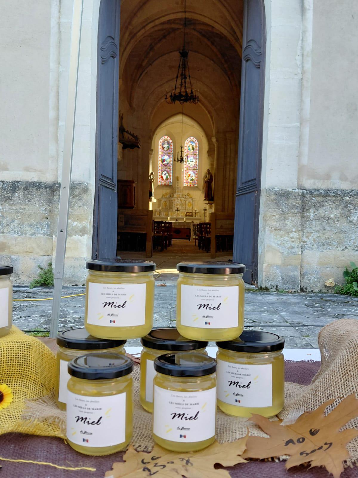 Miel et église